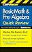 CliffsNotes Basic Math &  Pre-Algebra Quick Review