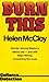 Burn This (Dr. Basil Willing #13)