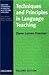 Techniques and Principles in Language Teaching