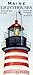 Maine Lighthouses Illustrated Map & Guide