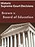 Brown v. Board of Education 347 U.S. 483 (1954) (50 Most Cited Cases)