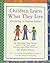 Children Learn What They Live