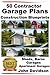 50 Contractor Garage Plans Construction Blueprints - Sheds, Barns, Garages, Apartment Garages