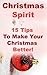 Christmas Spirit, 15 Tips A...