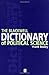 The Blackwell Dictionary of Political Science: A User's Guide to Its Terms