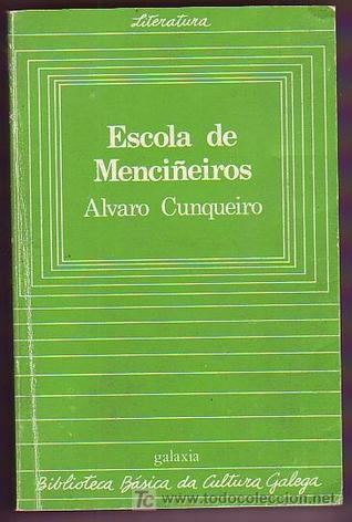 Portada de Escola de menciñeiros, de Álvaro Cunqueiro