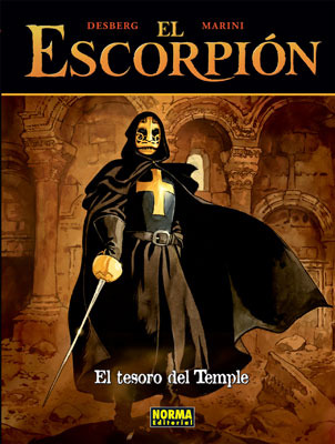 Portada de El tesoro del Temple, de Stephen Desberg