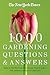 The New York Times 1000 Gardening Questions and Answers by Dora Galitzki