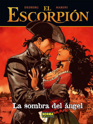 Portada de La Sombra del Ángel, de Stephen Desberg