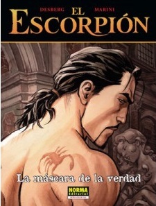 Portada de La máscara de la verdad, de Stephen Desberg
