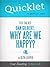 Quicklet on TED Talks: Dan Gilbert: Why Are We Happy?