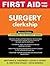 First Aid for the Surgery Clerkship by Matthew S. Kaufman