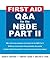 First Aid Q&A for the NBDE Part II (First Aid Series)