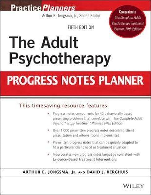 The Adult Psychotherapy Progress Notes Planner