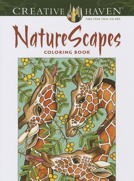 Creative Haven NatureScapes Coloring Book (Adult Coloring Books: Nature)
