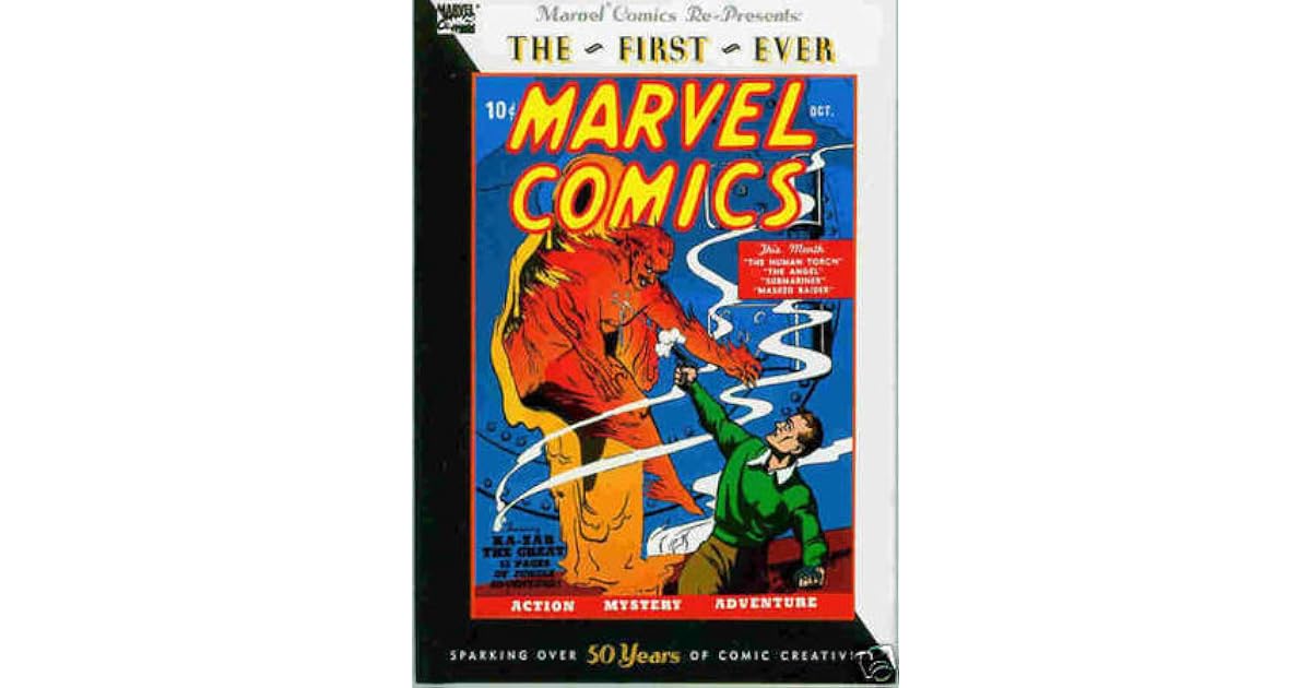 Marvel Comics RePresents The First Ever Marvel Comics by Carl Burgos