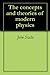 The concepts and theories of modern physics