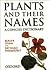 Plants and their Names: A Concise Dictionary