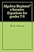 Algebra: Beginner's Iterative Equations for Grades 7-9