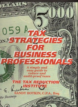 Tax Strategies for Business Professionals Audio Set, TRI (Audio Cassette)
