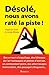 Désolé, nous avons raté la piste ! Histoires insolites de cockpit (ESSAI ECOLOGIE) (French Edition)
