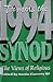 Towards the 1994 Synod of Bishops: The Views of Religious