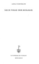 Neue Wege der Biologie