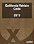 California Vehicle Code 2011