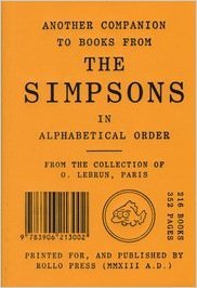 Another Companion to Books from the Simpsons
