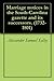 Marriage notices in the South-Carolina gazette and its successors. (1732-1801)