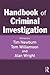 Handbook of Criminal Investigation by Tim Newburn