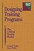 Designing Training Programs