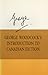 George Woodcock's Introduction to Canadian Fiction