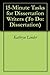 15-Minute Tasks for Dissertation Writers (To Do: Dissertation Book 3)