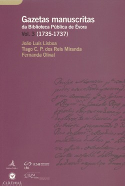Gazetas Manuscritas da Biblioteca Pública de Évora. Vol. 3 (1735-1737)