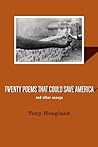 Twenty Poems That Could Save America and Other Essays by Tony Hoagland