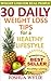 30 Daily Weight Loss Tips for a Healthy Lifestyle
