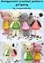 Amigurumi girlgang crochet pattern,panda,hippo,elephant,bear