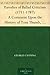 Parodies of Ballad Criticism (1711-1787) A Comment Upon the History of Tom Thumb, 1711, by William Wagstaffe; The Knave of Hearts, 1787, by George Canning