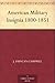 American Military Insignia 1800-1851