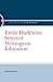 Emile Durkheim: Selected Writings on Education