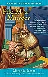 Book cover for File M for Murder (Cat in the Stacks #3)