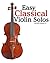 Easy Classical Violin Solos by Javier Marcó