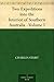 Two Expeditions into the Interior of Southern Australia - Volume I