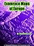 Examrace Maps of Europe (Volume IV) (Examrace Geography Maps Series Book 4)