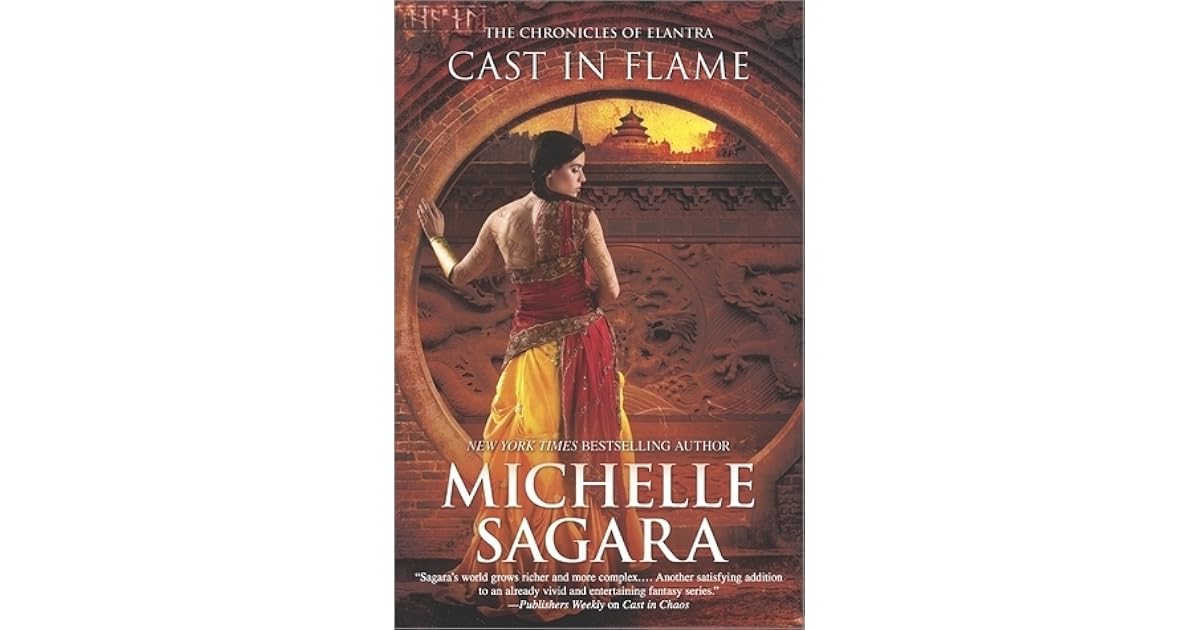 Cast In Flame Chronicles Of Elantra 10 By Michelle Sagara