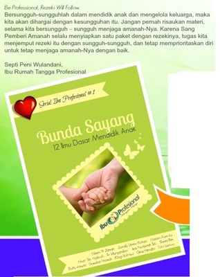 Bunda Sayang : 12 Ilmu Dasar Mendidik Anak