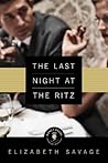 The Last Night at the Ritz by Elizabeth Savage