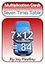 Seven Times Table Multiplication Cards (Multiplication Cards Series Book 7)