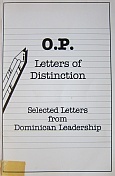 OP Letters of Distinction: Selected Letters from Dominican Leadership